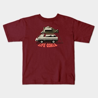 Life Goals Kids T-Shirt